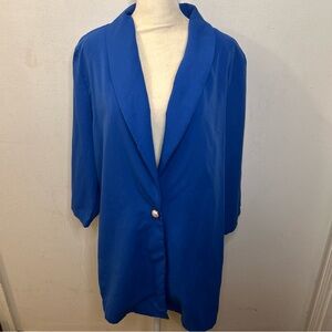 SHEIN Royal Blue Women's Blazer